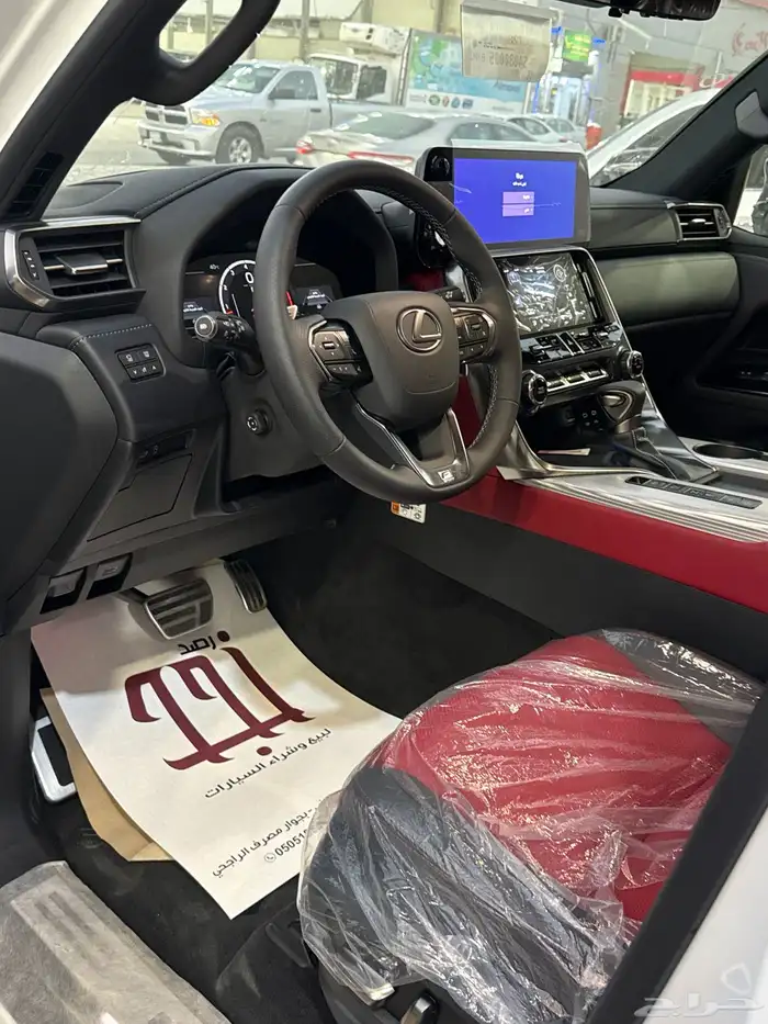 لكزس 2025 عداد جديد LX600 اف سبورت سعودي 12