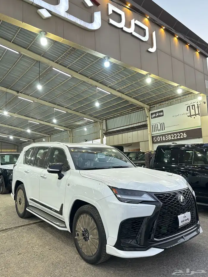 لكزس 2025 عداد جديد LX600 اف سبورت سعودي 2