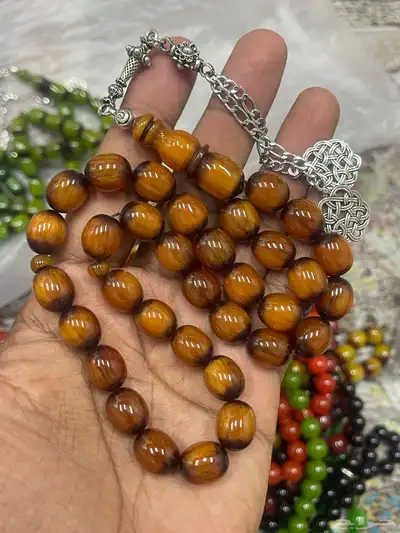 مجموعة سبح خامات اصليه مسكي 56