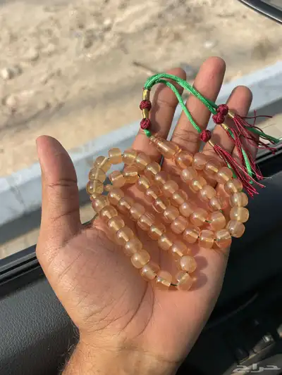 مجموعة سبح خامات اصليه مسكي 20