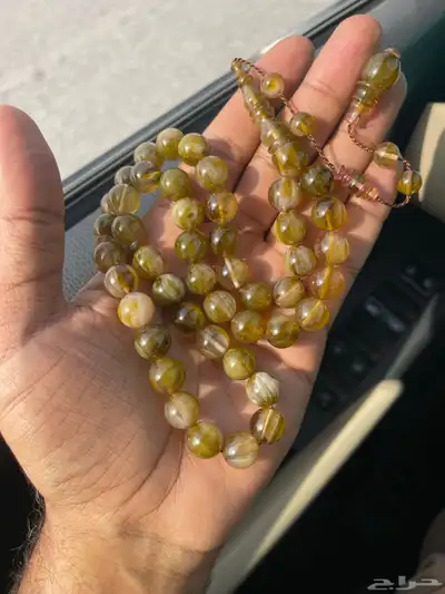 مجموعة سبح خامات اصليه مسكي 5