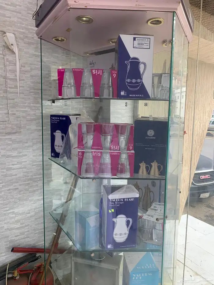محل ديوانيه وشاهي جمر للتقبيل ومحل حلاق 3