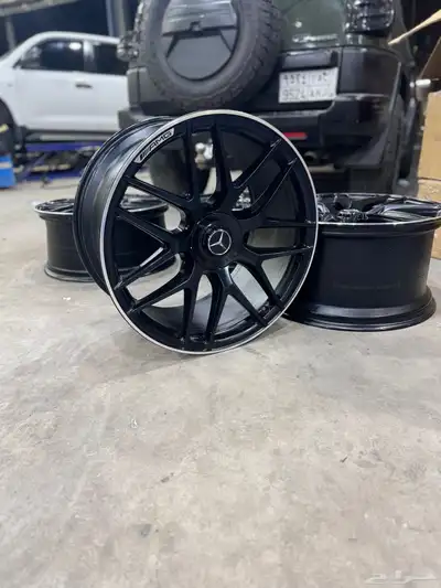 جنوط مرسيدس gle 63s مقاس 22 اصلية وكاله 13
