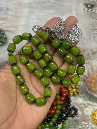 مجموعة سبح خامات اصليه مسكي 55
