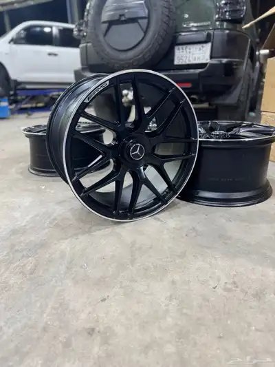 جنوط مرسيدس gle 63s مقاس 22 اصلية وكاله 6