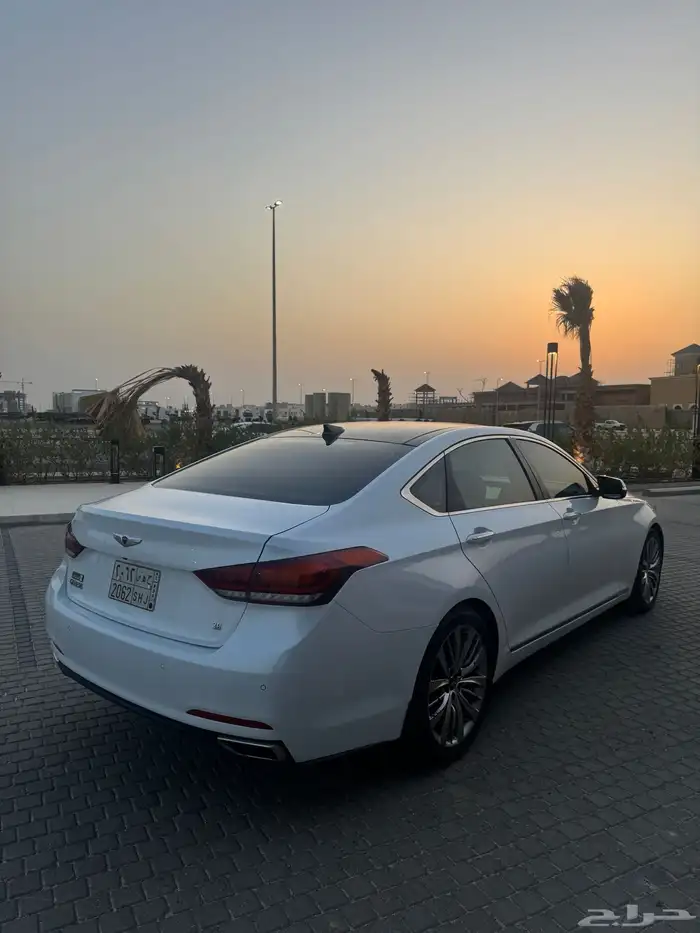 جنسس G80 2016 بلاتينيوم ممشى 226 الف 2