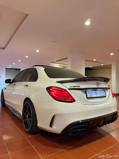 مرسيدس C300 2015 نظيف للمستخدم كت 63 amg مقاعد ريكارو سيت 0