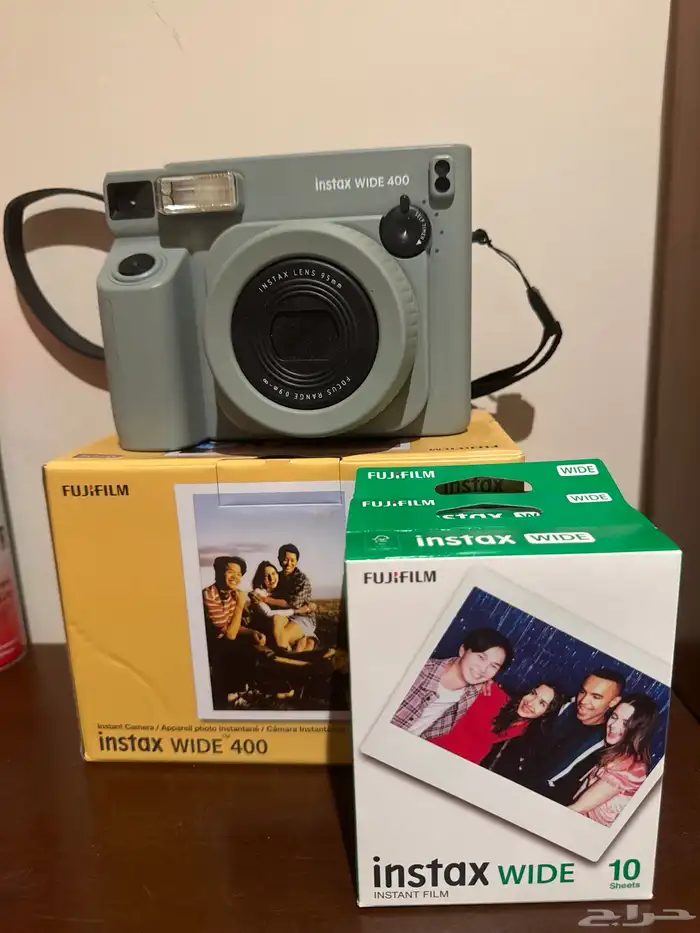 كاميرا Instax Wide 400 الفورية باللون الأخضر 1