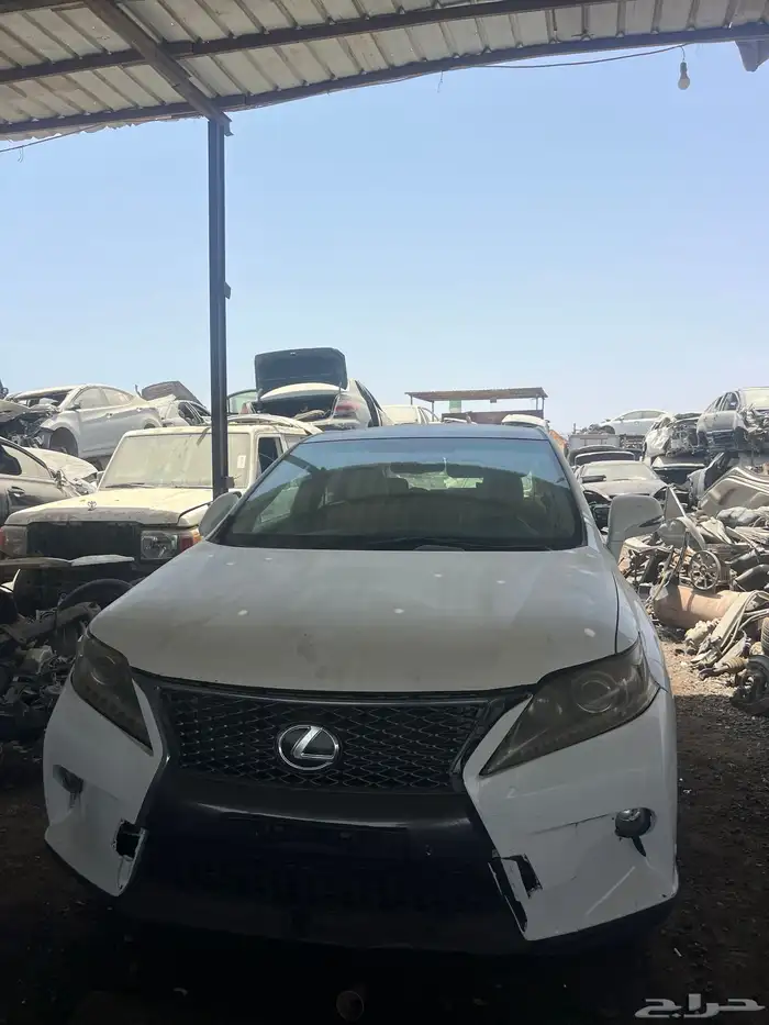 تشليح قطع غيار لكزس Rx350 2012 مصدوم 0