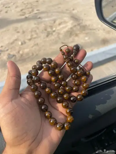 مجموعة سبح خامات اصليه مسكي 6