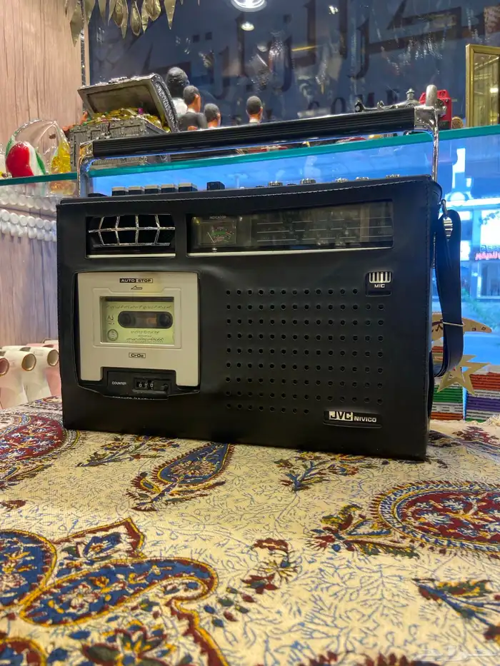 راديو ومسجل JVC ياباني 5