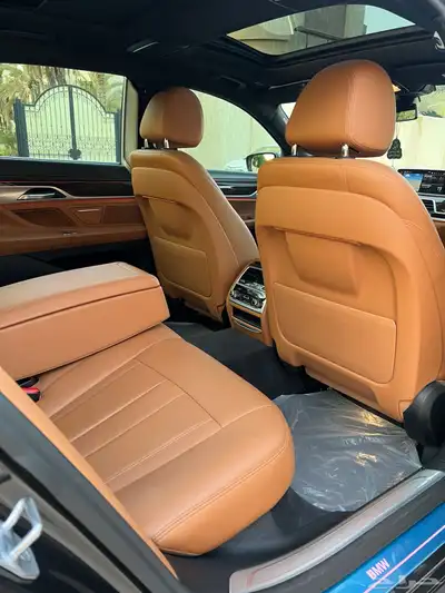 بي ام دبليو ( 730 LI ) الموديل 2021 ممشى قليل شبه جديد 25