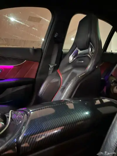 مرسيدس C300 2015 نظيف للمستخدم كت 63 amg مقاعد ريكارو سيت 17
