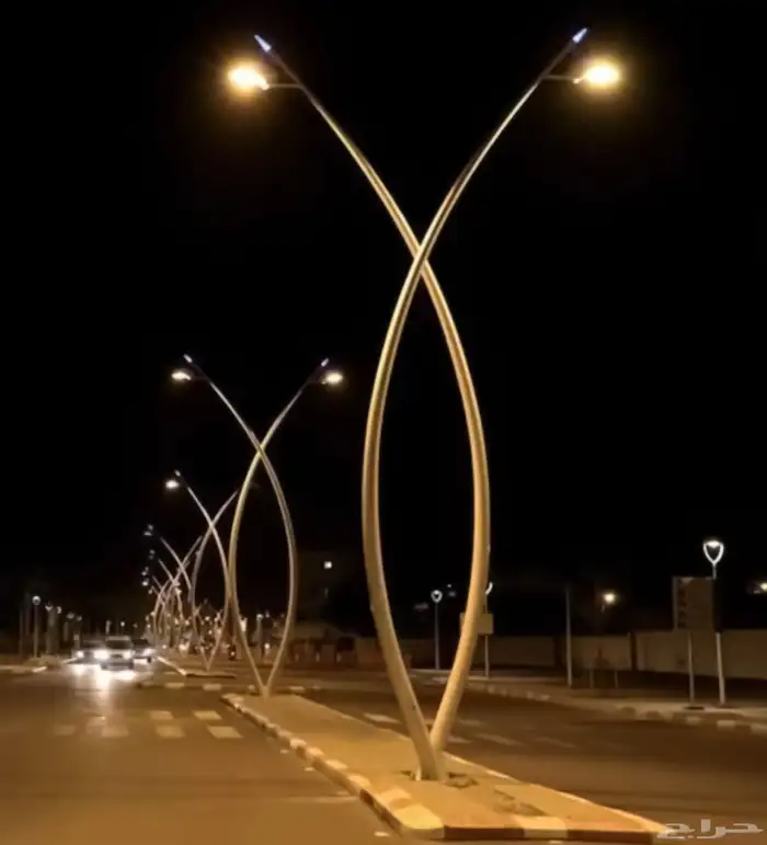 أعمدة انارة ديكورية للشوارع والميادين والمجتمعات السكنية 1
