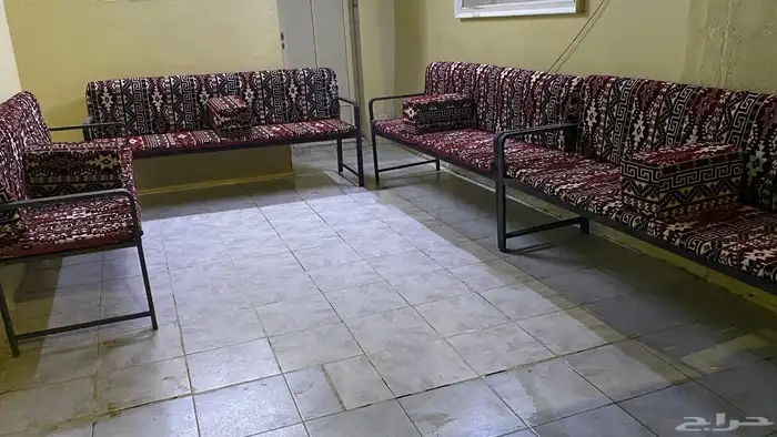 كراسي حوش مع المساند 2
