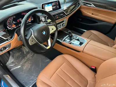 بي ام دبليو ( 730 LI ) الموديل 2021 ممشى قليل شبه جديد 28