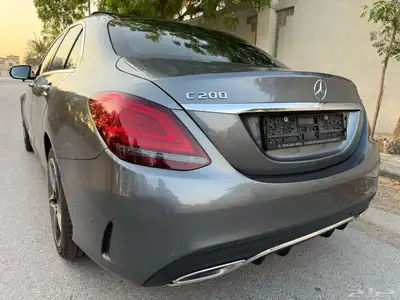 مرسيدس ( C200 ) الموديل 2020 ممشى قليل شبه جديده 5