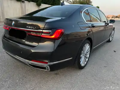 بي ام دبليو ( 730 LI ) الموديل 2021 ممشى قليل شبه جديد 1