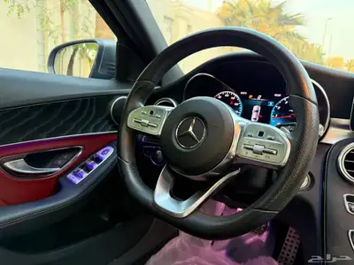 مرسيدس ( C200 ) الموديل 2020 ممشى قليل شبه جديده 42
