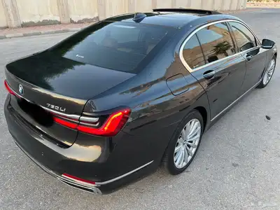 بي ام دبليو ( 730 LI ) الموديل 2021 ممشى قليل شبه جديد 2