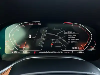 بي ام دبليو ( 730 LI ) الموديل 2021 ممشى قليل شبه جديد 36