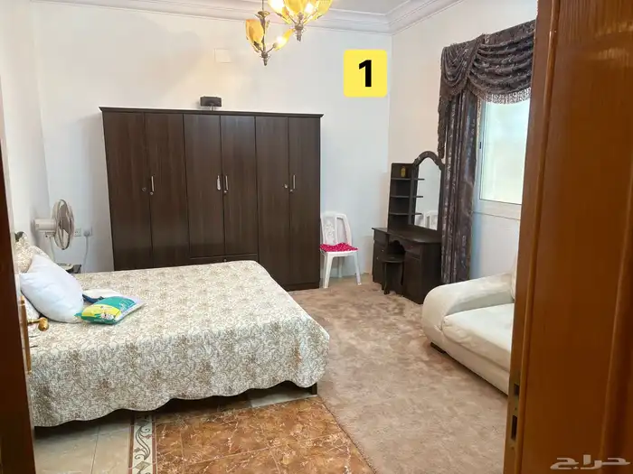 دور مؤثث للايجار ست غرف وثلاث حمامات 0