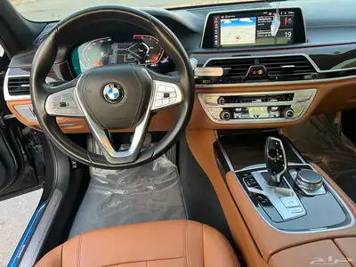 بي ام دبليو ( 730 LI ) الموديل 2021 ممشى قليل شبه جديد 20