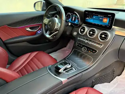 مرسيدس ( C200 ) الموديل 2020 ممشى قليل شبه جديده 34