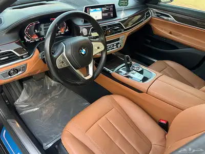بي ام دبليو ( 730 LI ) الموديل 2021 ممشى قليل شبه جديد 16
