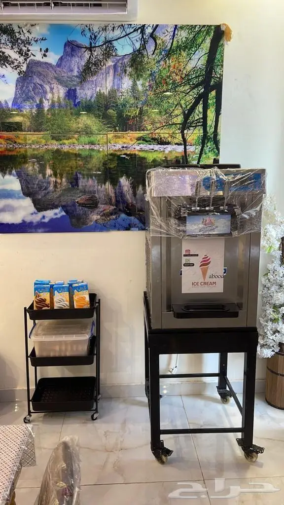 الة ايس كريم للايجار اليومي 0