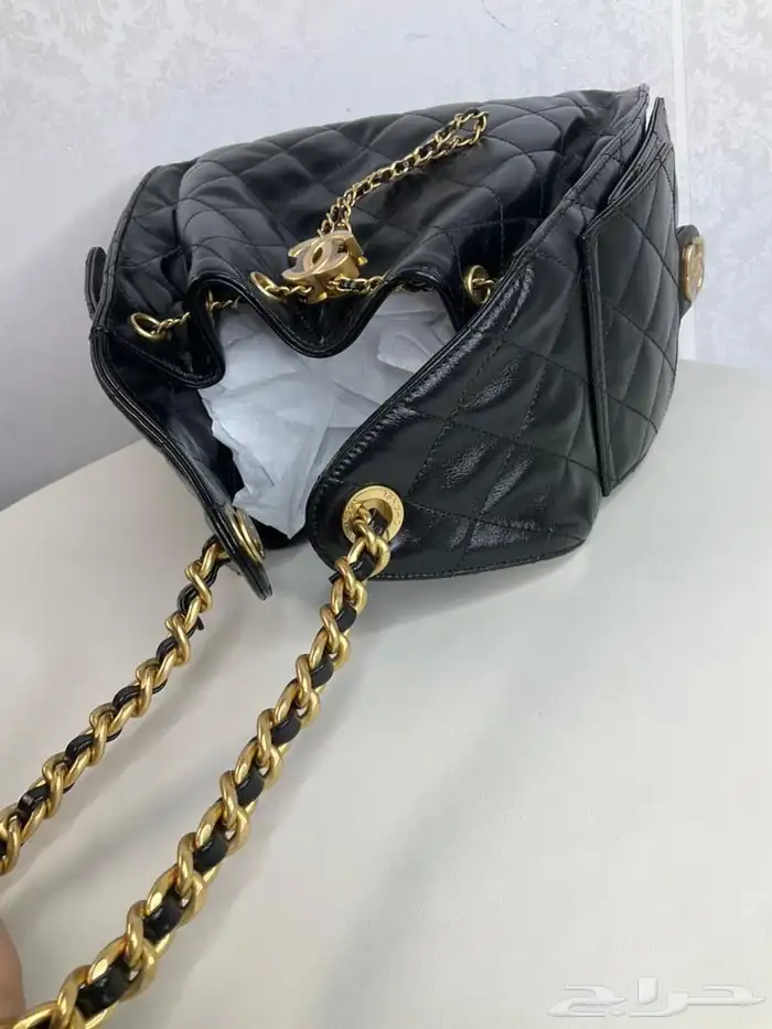 شنطه شانيل موديل 25 جلد ايطالي.. مقاس small 10