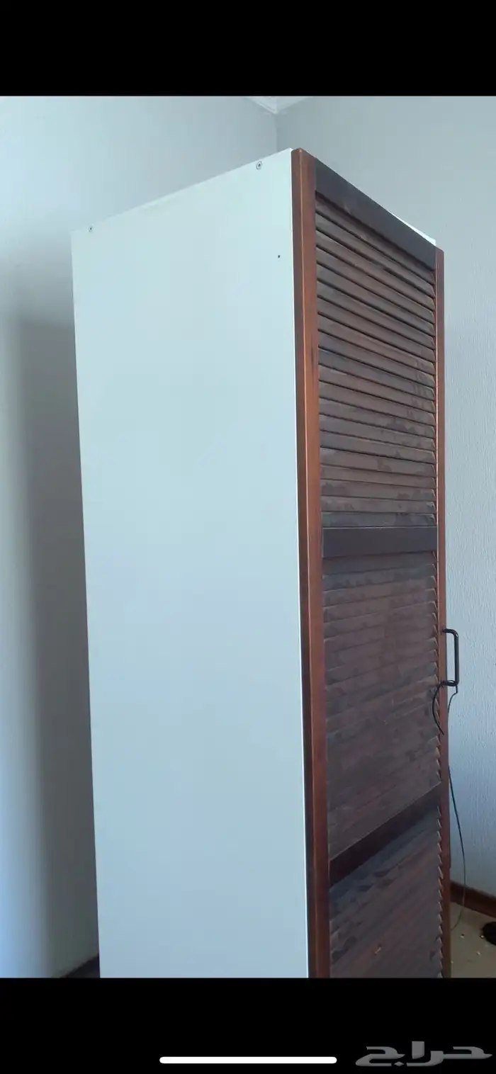 دولابين درفتين ايكيا وسرير نفر ونص مستخدم للبيع 8