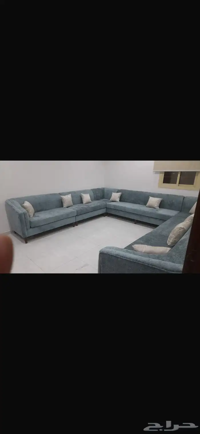 اطقم كنب تفصيل و جاهز على حسب الطلب جديده و بضمان 12