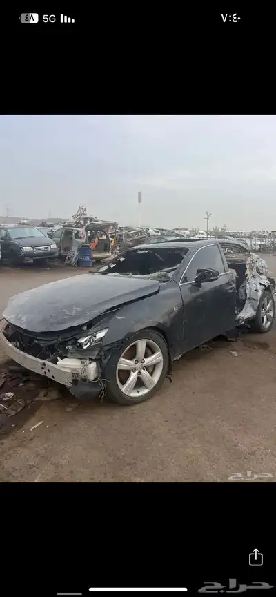 تشليح قطع غيار لكزس Rx350 2012 مصدوم 80