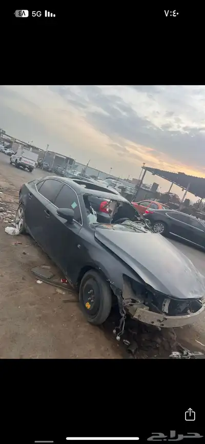 تشليح قطع غيار لكزس Rx350 2012 مصدوم 82