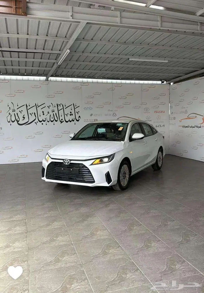 تويوتا يارس فئة واي بلس ابيض ورماد 2026 - 67500 1