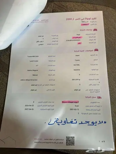 للبيع جيب لاندكروزر 2000 GXR-3 دبل سعودي ( مخززن ) 65