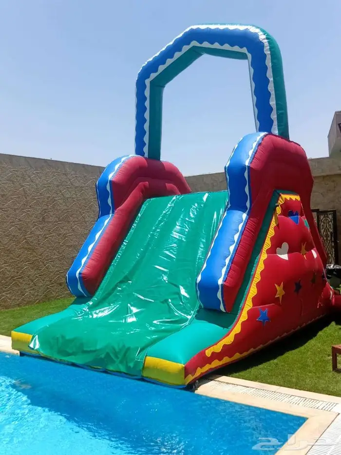 نطيطات متاهات ملعب صابوني زحليقه مائيه 1