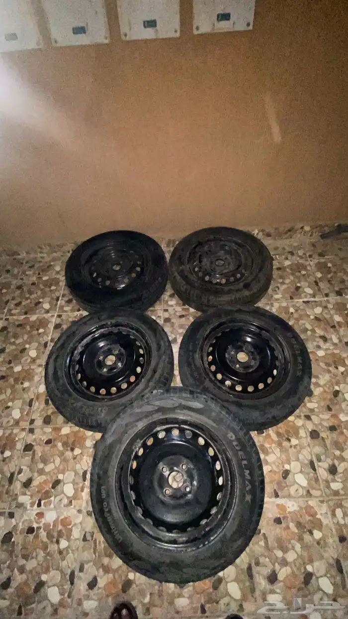 جنوط اربع مسامير مقاس 15 خمسة جنوط 0