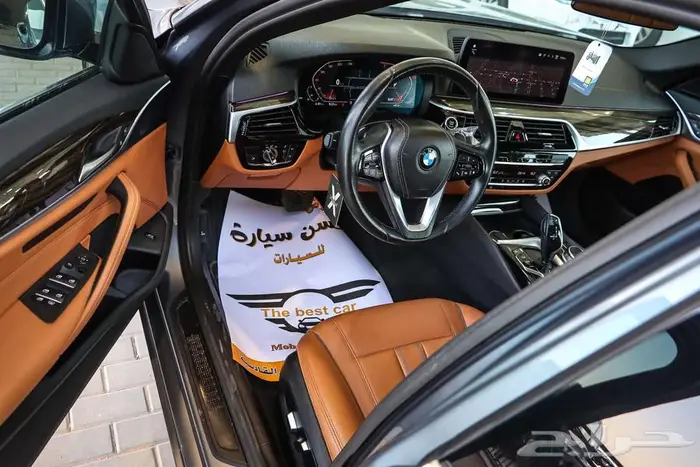 بي ام دابليو 520i نص فل 2022 8