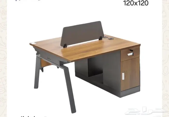 جديد طقم مكتب مع دولاب مع سكتريه  كومدينه معتاوله شاي 11