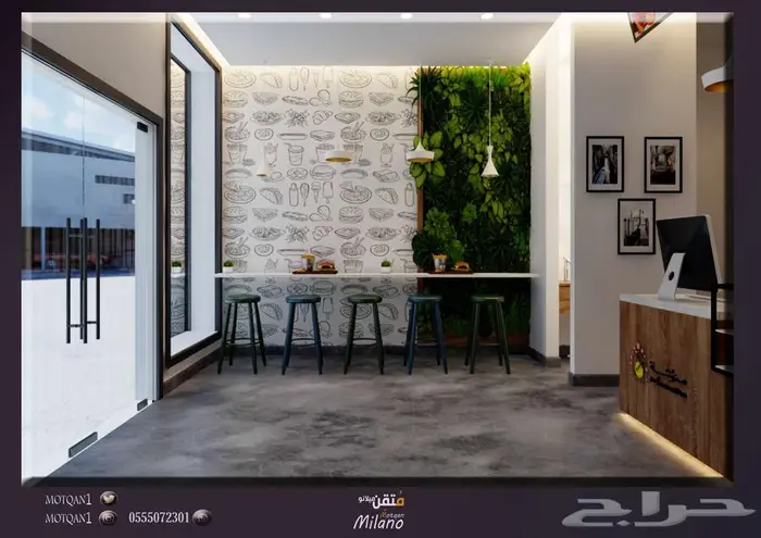 أثاث تصميم سبا صالون داخلي كافيه محل . ديكور . منتجع استراحة 84