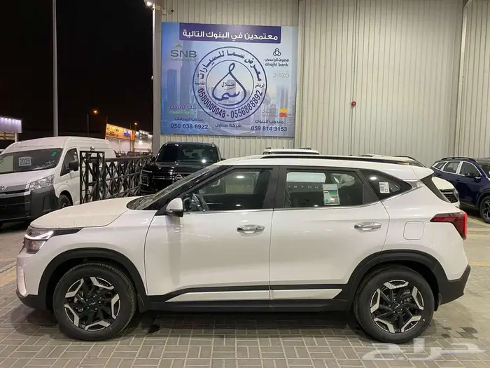 كيا سيلتوس GLSMID 2025 ابيض سعودي 22