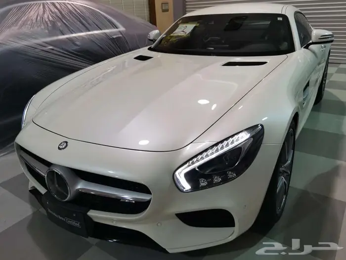 Mercedes GTS AMG جديد العداد (1) الف عالشرط 0