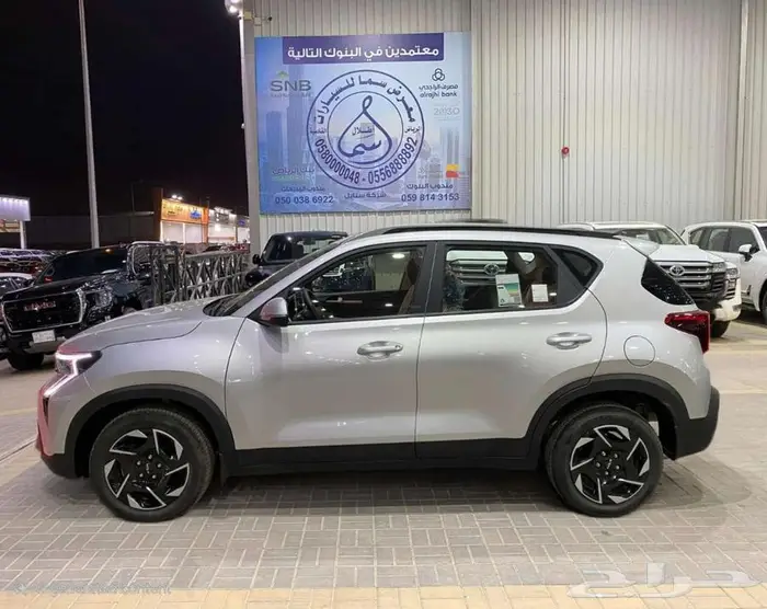 كيا سونيت 2024 فضي ستاندر سعودي 19