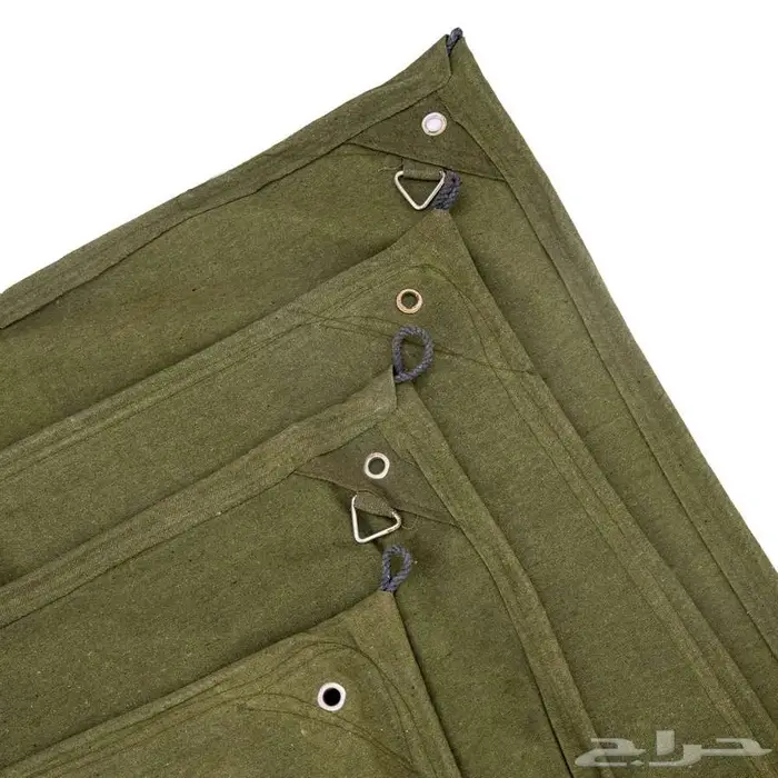 شراع قماش قطني طربال مقاوم للماء والحرارة من السنيدي للخيام 3