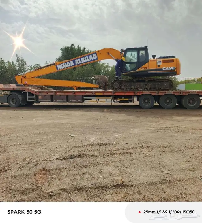 Long Boom Excavator and Heavy Equipment for Rent 0