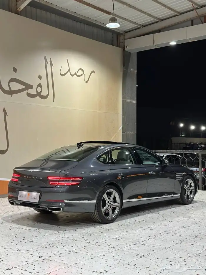 جينيسس G80 بلاتينيوم 2021 . رصد الفخامة 12