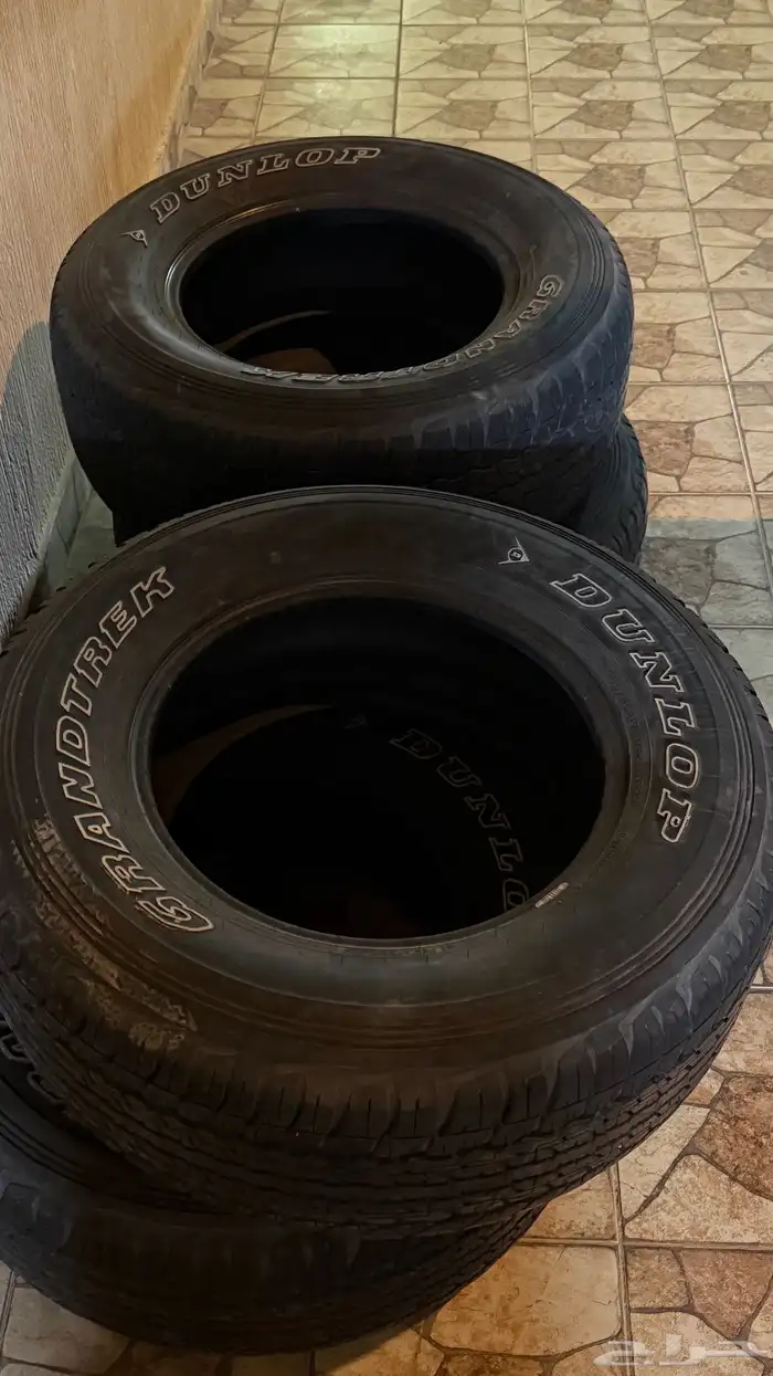 كفرات دانلوب نظيفه جدا 1