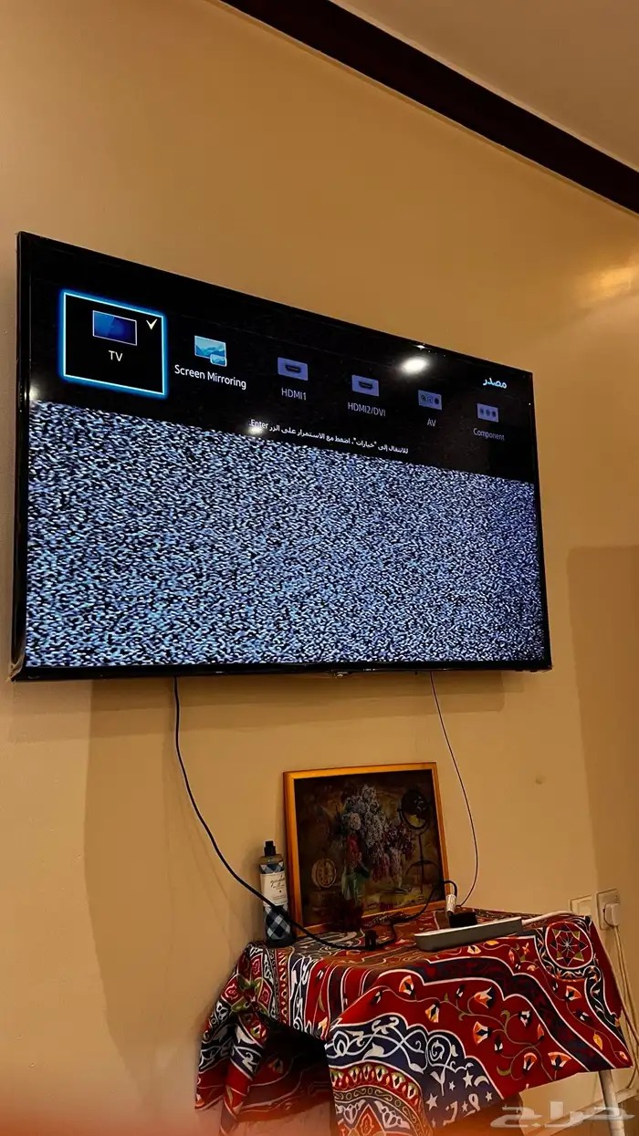 تلفزيون samsung led 58 سامسونج 58 بوصه سمارت 3